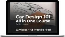 Berk Kaplan – Car Design 101 – All in One Sketch Course
