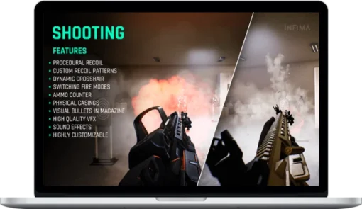 Infima Games – Realistic Assault Rifle Template for Unreal Engine 5