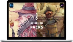 Adilson Farias – AF Watercolor Packs – Photoshop and Procreate